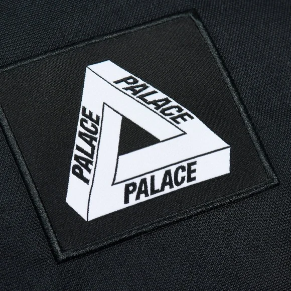 PALACE CORDURA TRI-BACKPACK Black Tri-Ferg Patch Logo Nylon Shell Poly Lining